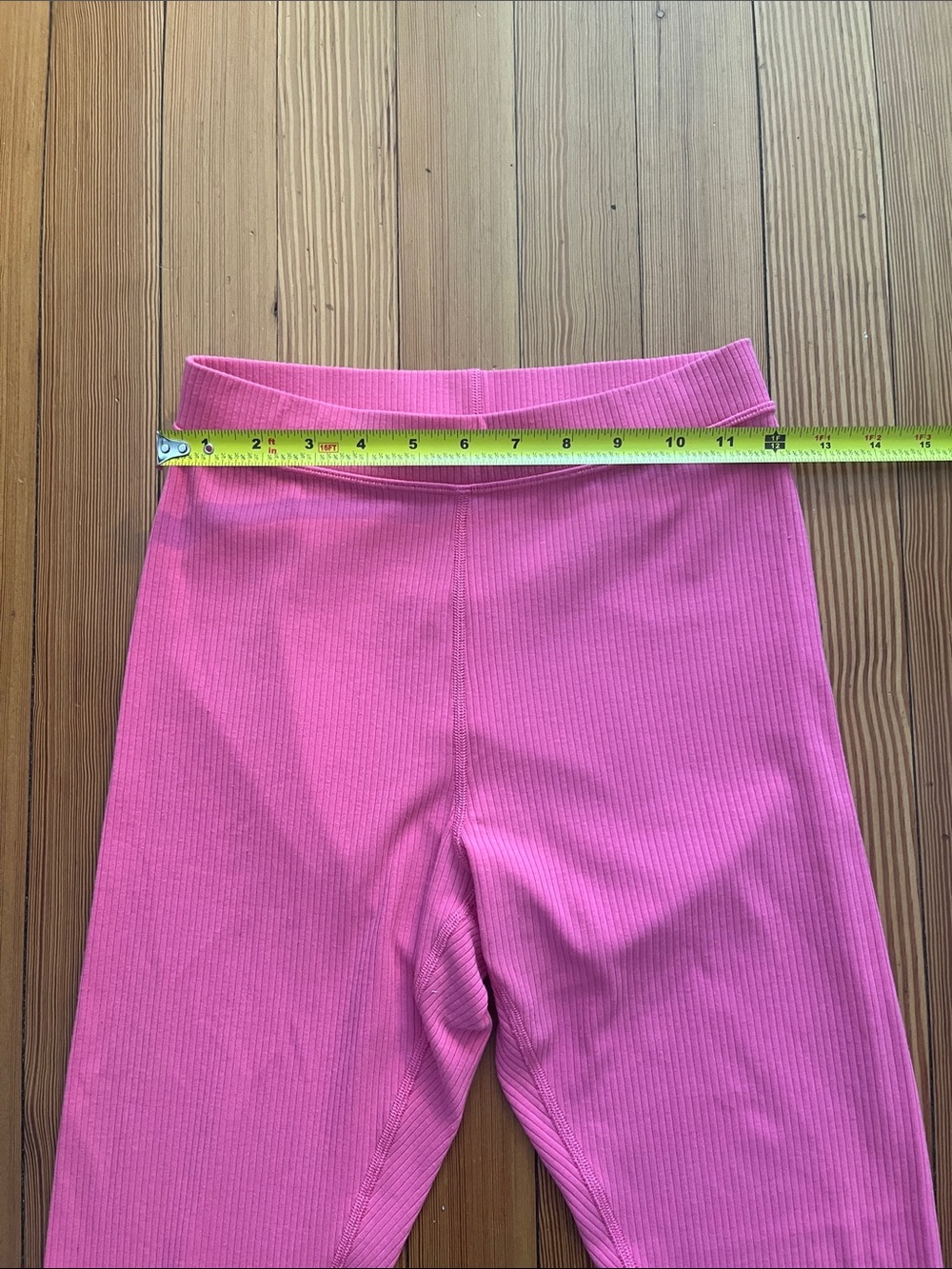ALO Yoga ribbed pink leggings - Picture 3 of 7